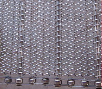 金属链条式网带 专业解析不锈钢输送网带与钢丝网带的应用与选择